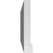 Ekena Millwork Vertical Surface Mount PVC Gable Vent w/ 2"W x 2"H , Brickmould Sill Frame, 34"W x 12"H GVPVE34X1203SN - alternate 3